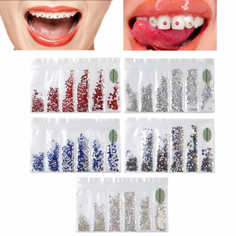Tooth Gem Kit - Zestaw do dekoracji zębów kamieniami szlachetnymi