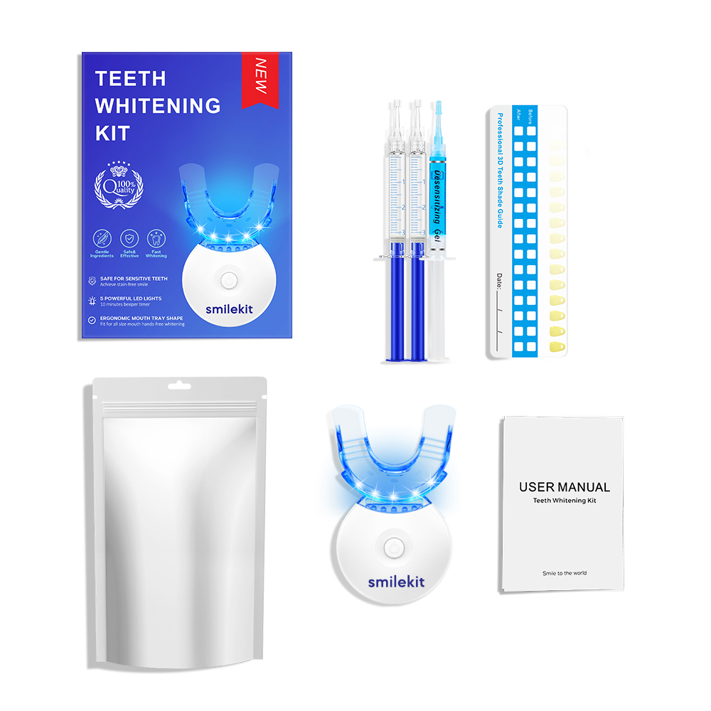 Teeth Whitening Gel For Trays - Zestaw do wybielania zębów - 5-krotny