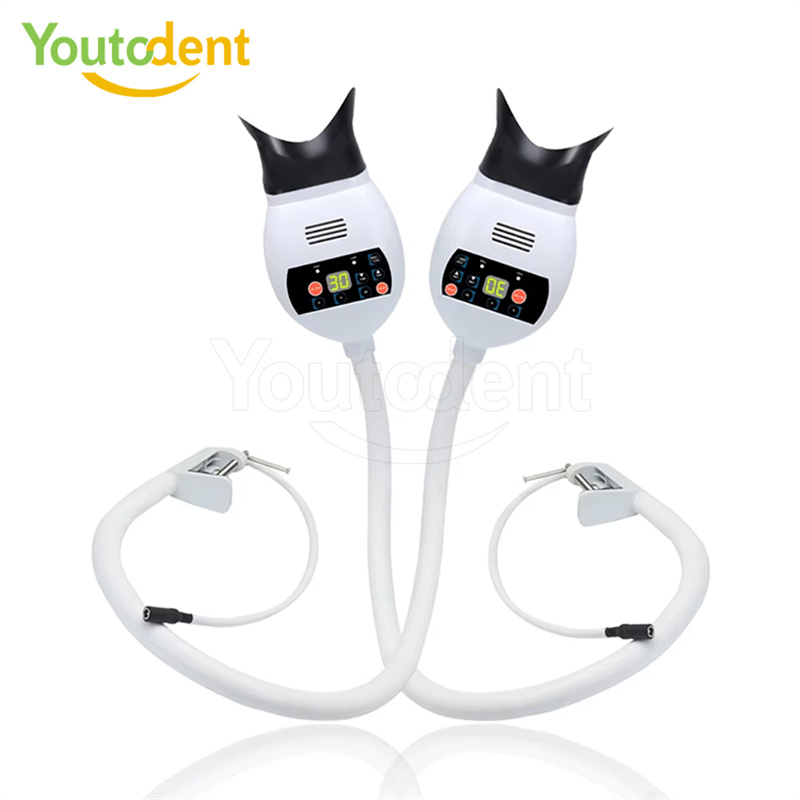 Teeth Whitening Led Light - Profesjonalna dentystyczna 3-kolorowa lampa do wybielania