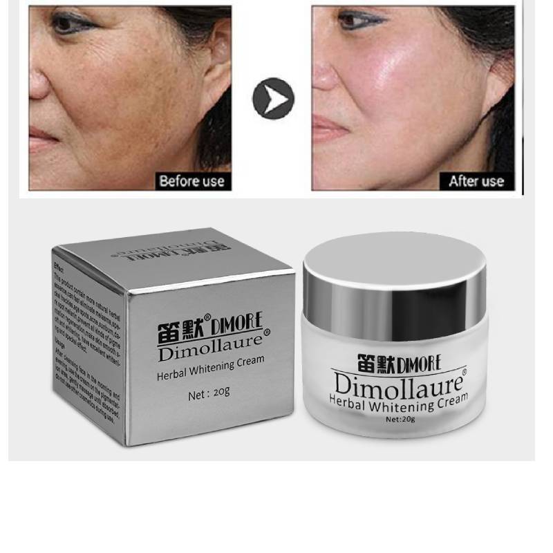 Charcoal Whitening Paste - Dimollaure krem wybielający piegi nawilżający ujędrniający