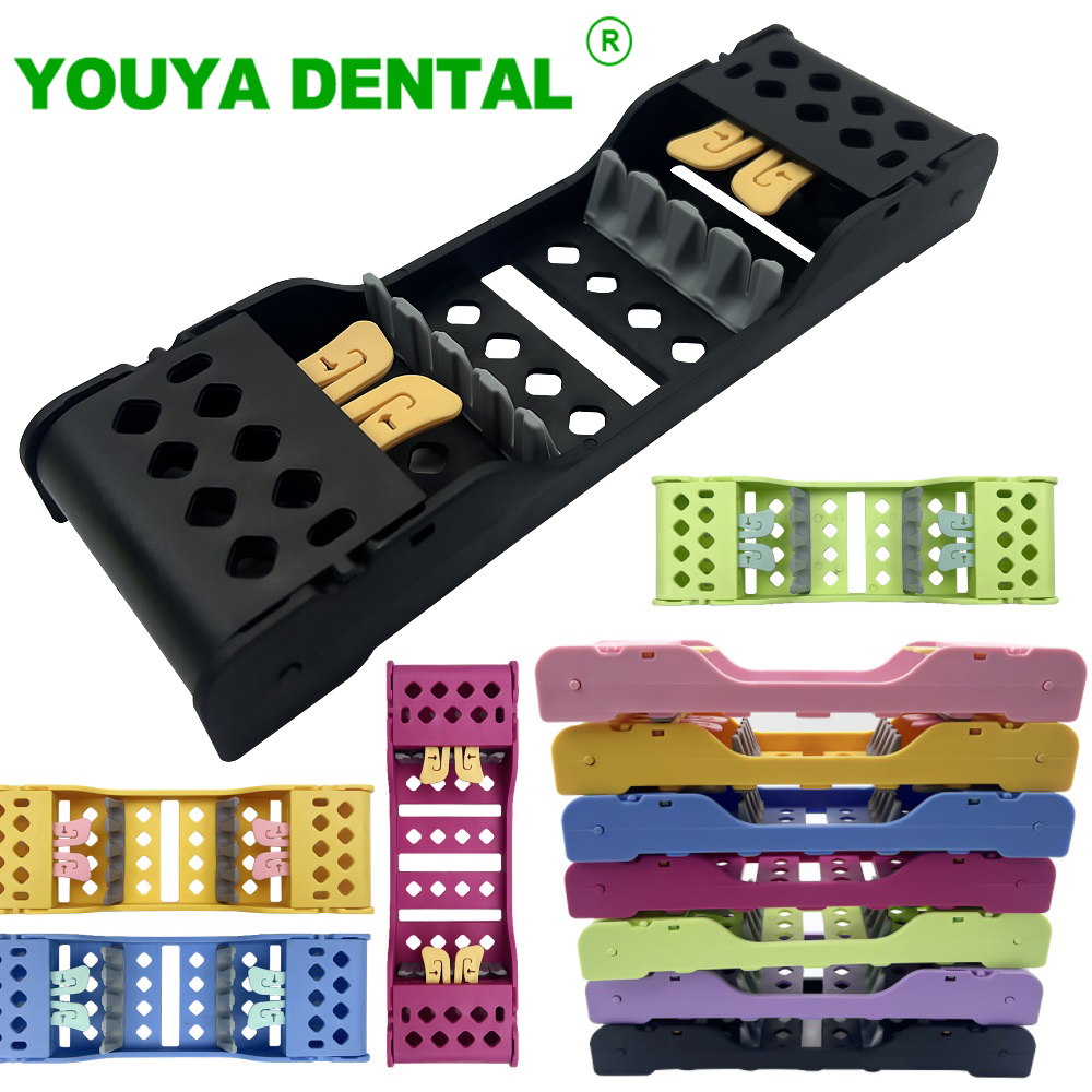 Teeth Whitening Gel For Trays - 4 gniazda Sterylizacja dentystyczna Plastikowe pudełko