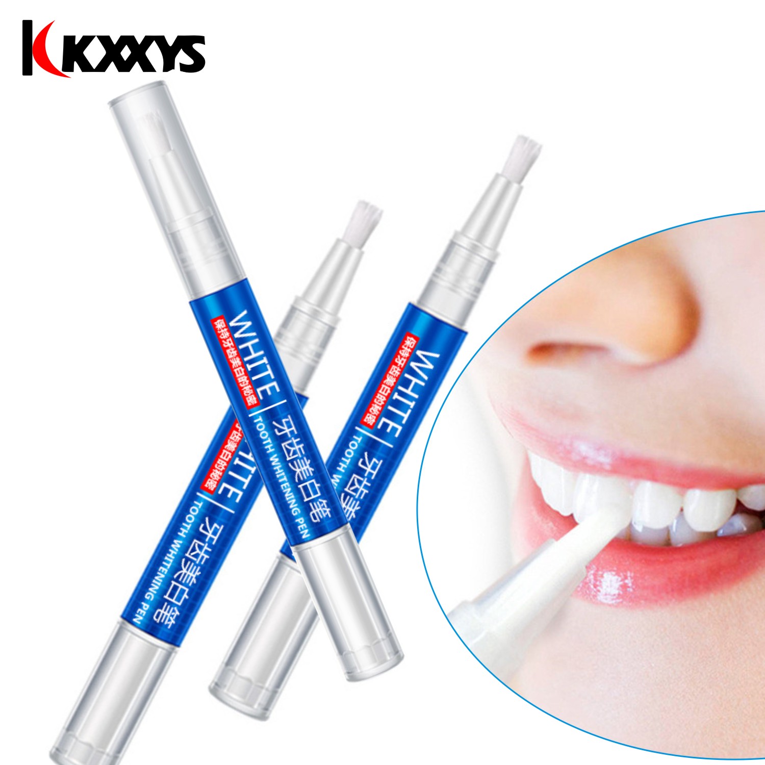 Teeth Whitening Pens - 2 sztuk * 3ml popularny biały