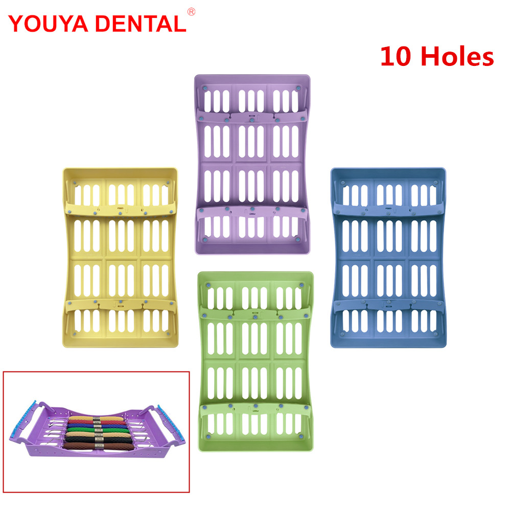Teeth Whitening Gel For Trays - 10 otworów Plastikowe pudełko do sterylizacji