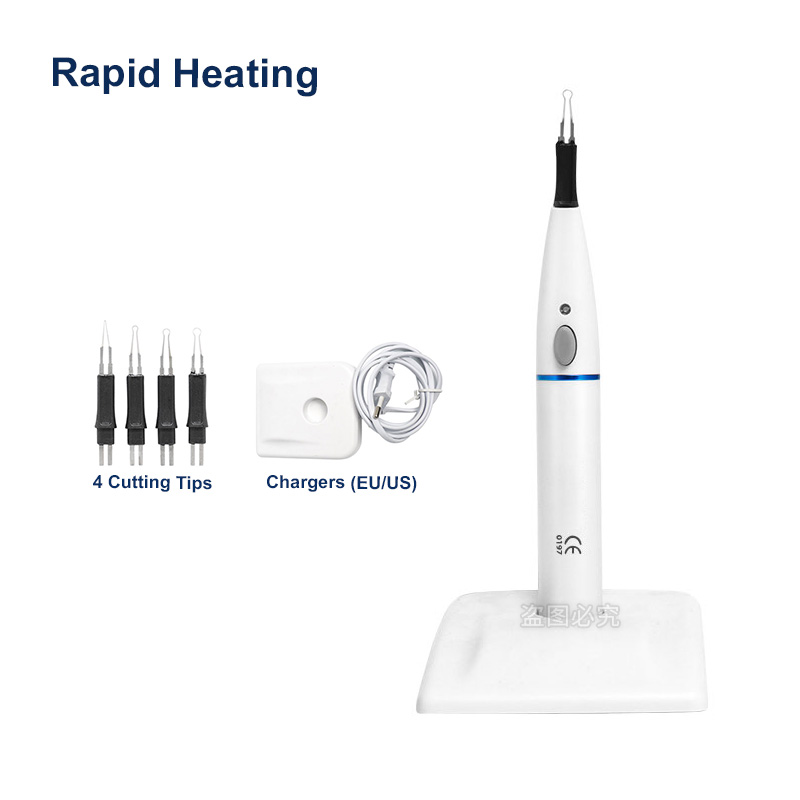 Teeth Whitening Professional - 4 końcówki dentystyczne Gutta Percha Cutter