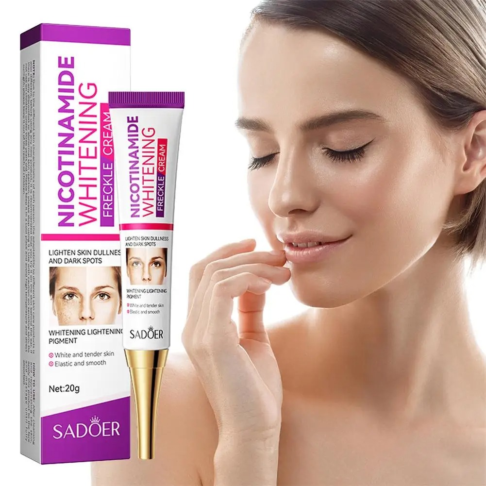 Charcoal Whitening Paste - SADOER nikotynamid usuń melazm ciemne plamy