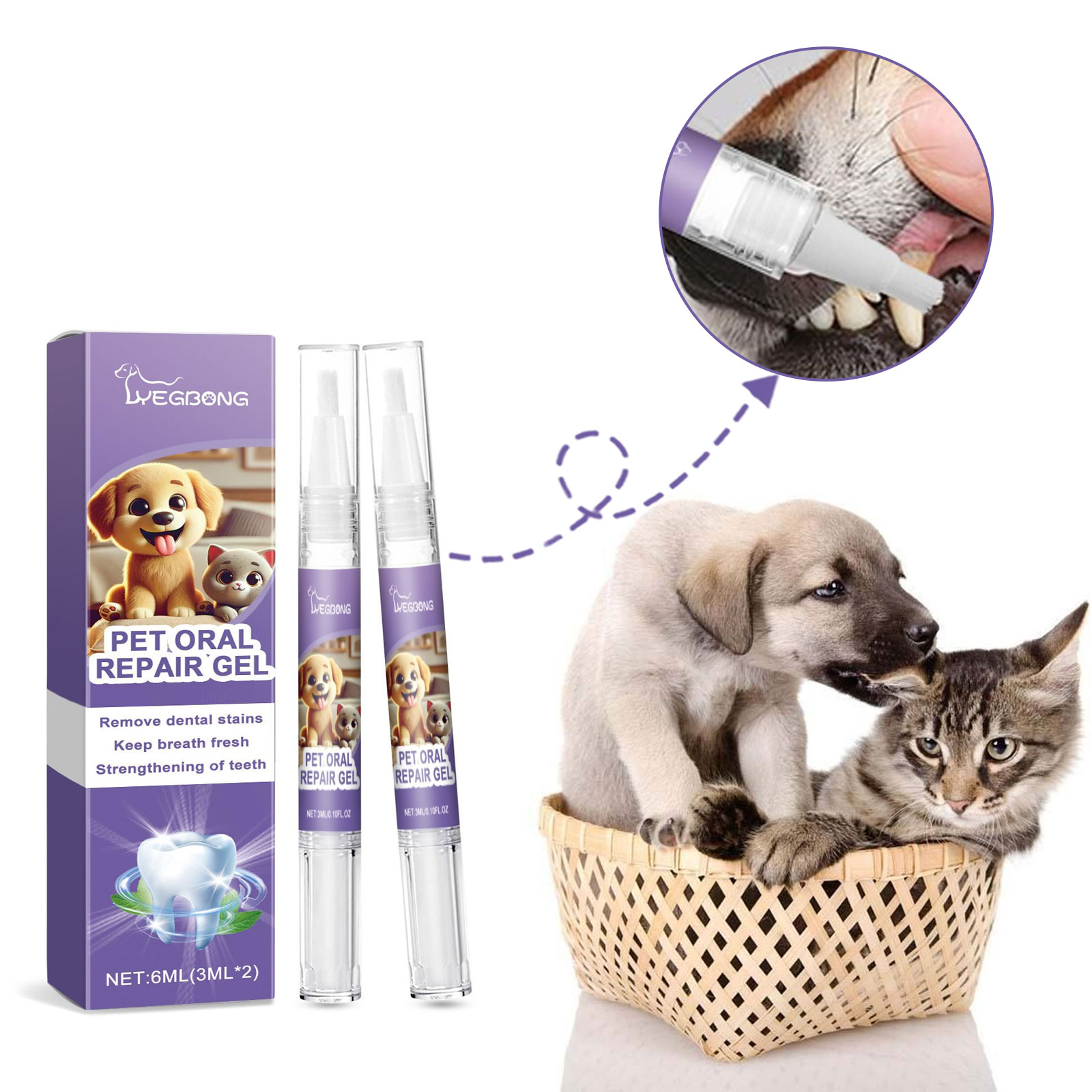 Teeth Whitening Pens - 12 szt. szczoteczek do zębów dla