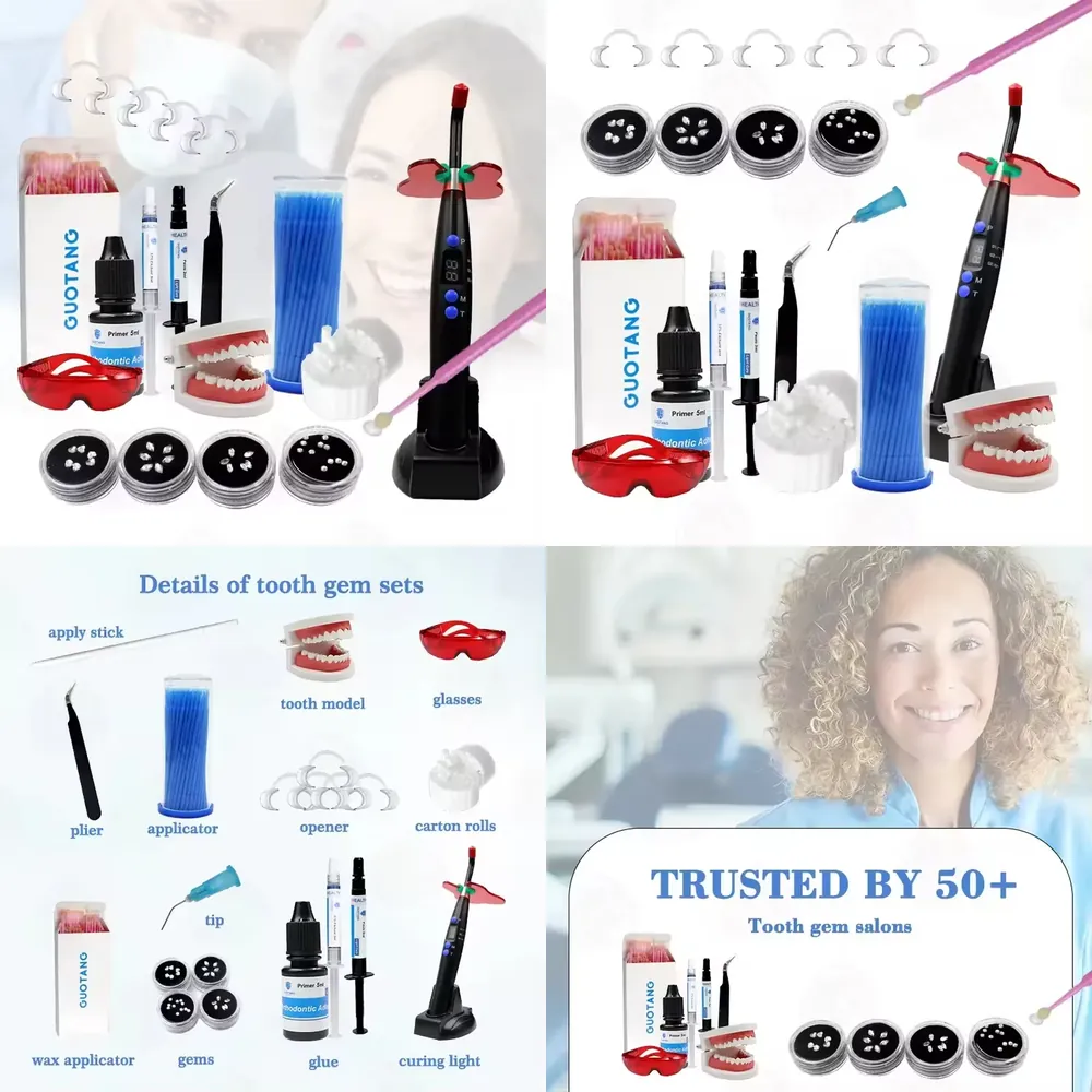 【CHIMU HOME】 Profesjonalny zes – Tooth Gem Kit recenzja i cena