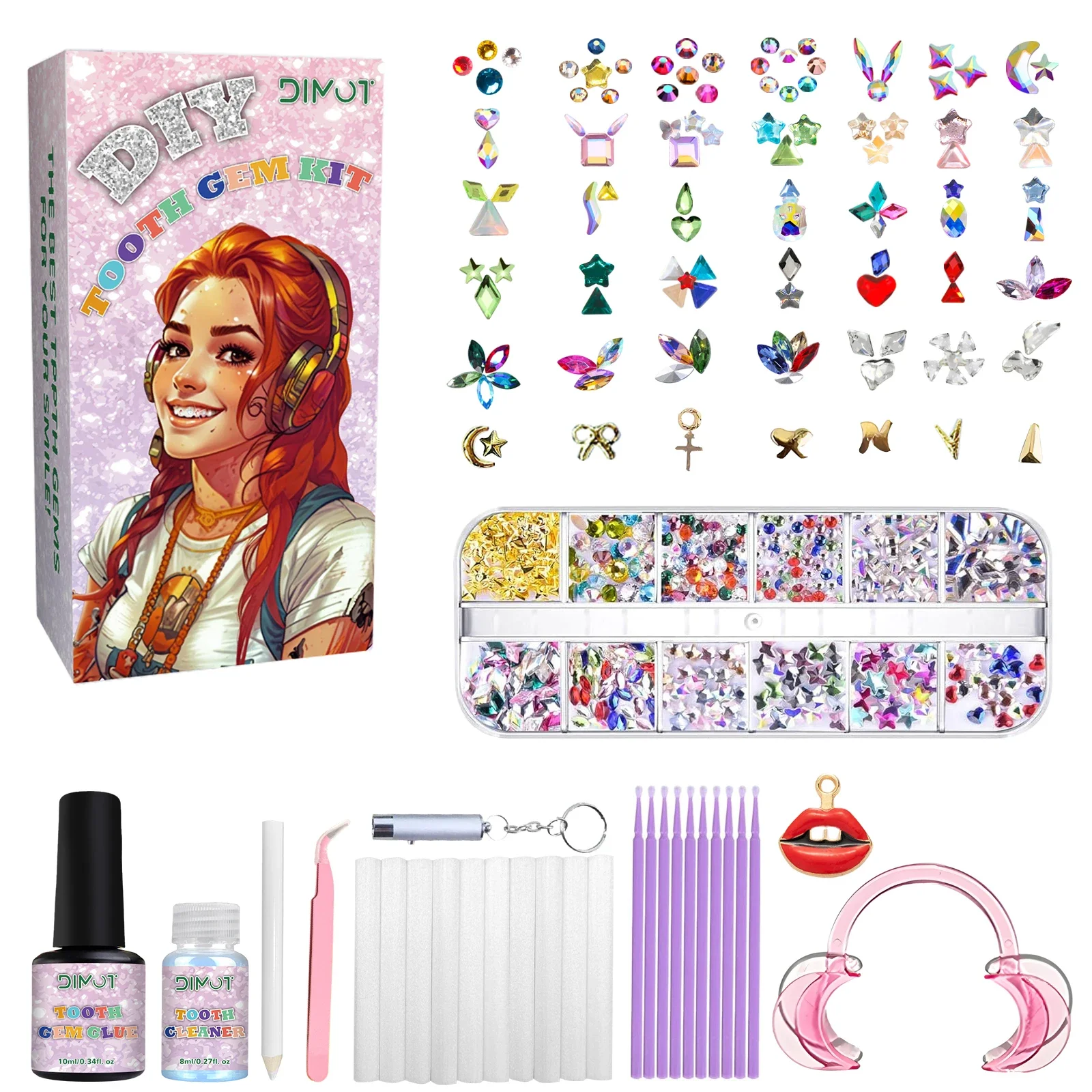 Zestaw do samodzielnego nakład – Tooth Gem Kit recenzja i cena