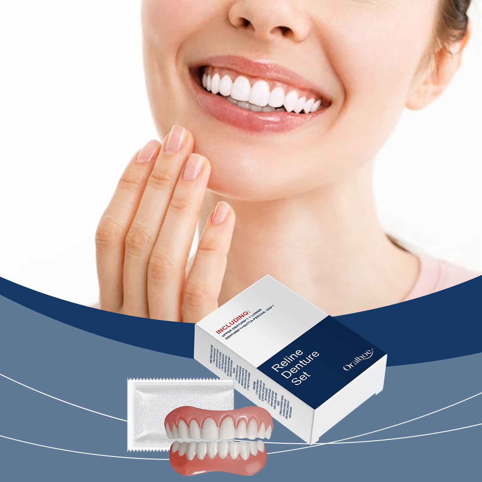 Sztuczne zęby protezy tymczaso – Teeth Whitening Veneers recenzja i cena