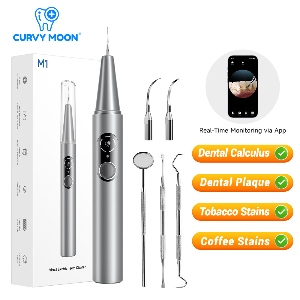 CURVY MOON Widoczny Elektryczn – Teeth Whitening Mouthwash recenzja i cena
