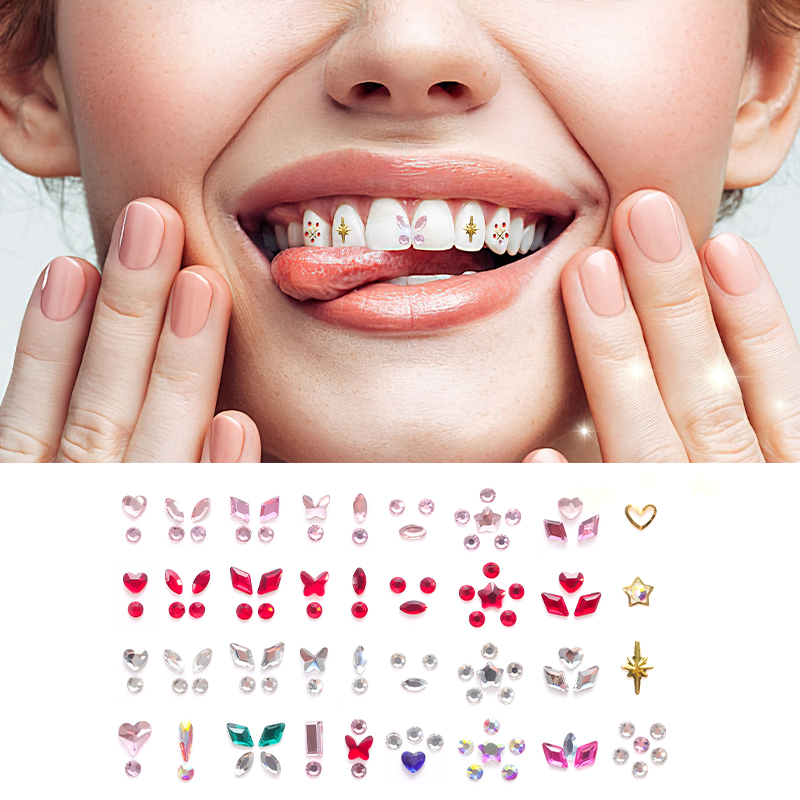 Kryształki do zdobienia zębów, – Tooth Gem Kit recenzja i cena