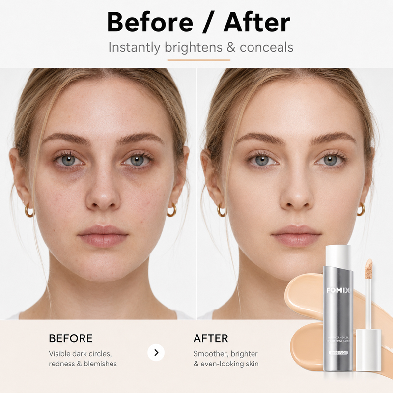 FOMIX Liquid Concealer Pełne K – Charcoal Whitening Paste recenzja i cena