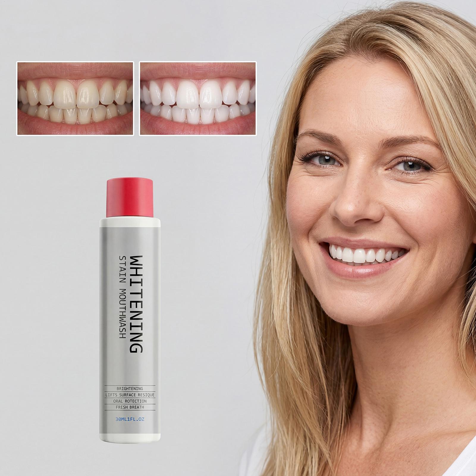 30ml Płyn do płukania jamy ust – Teeth Whitening Mouthwash recenzja i cena