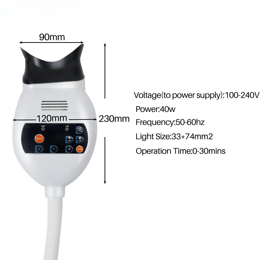 Regulowana lampa LED do wybiel – Teeth Whitening Led Light recenzja i cena
