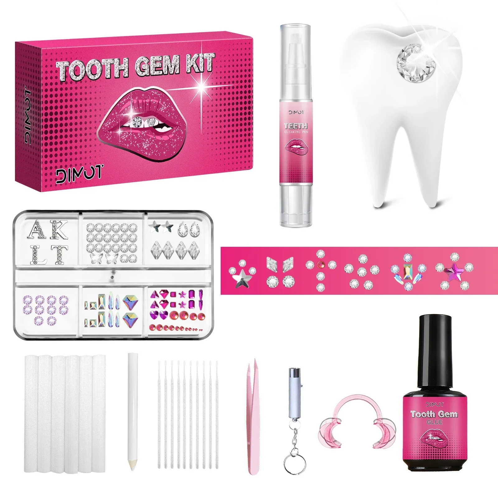 Zestaw do samodzielnego nakład – Tooth Gem Kit recenzja i cena