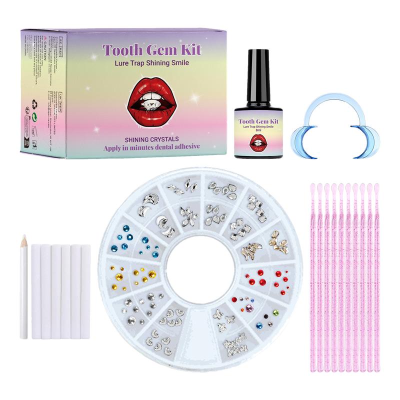 Błyszczące naklejki na zęby kr – Tooth Gem Kit recenzja i cena