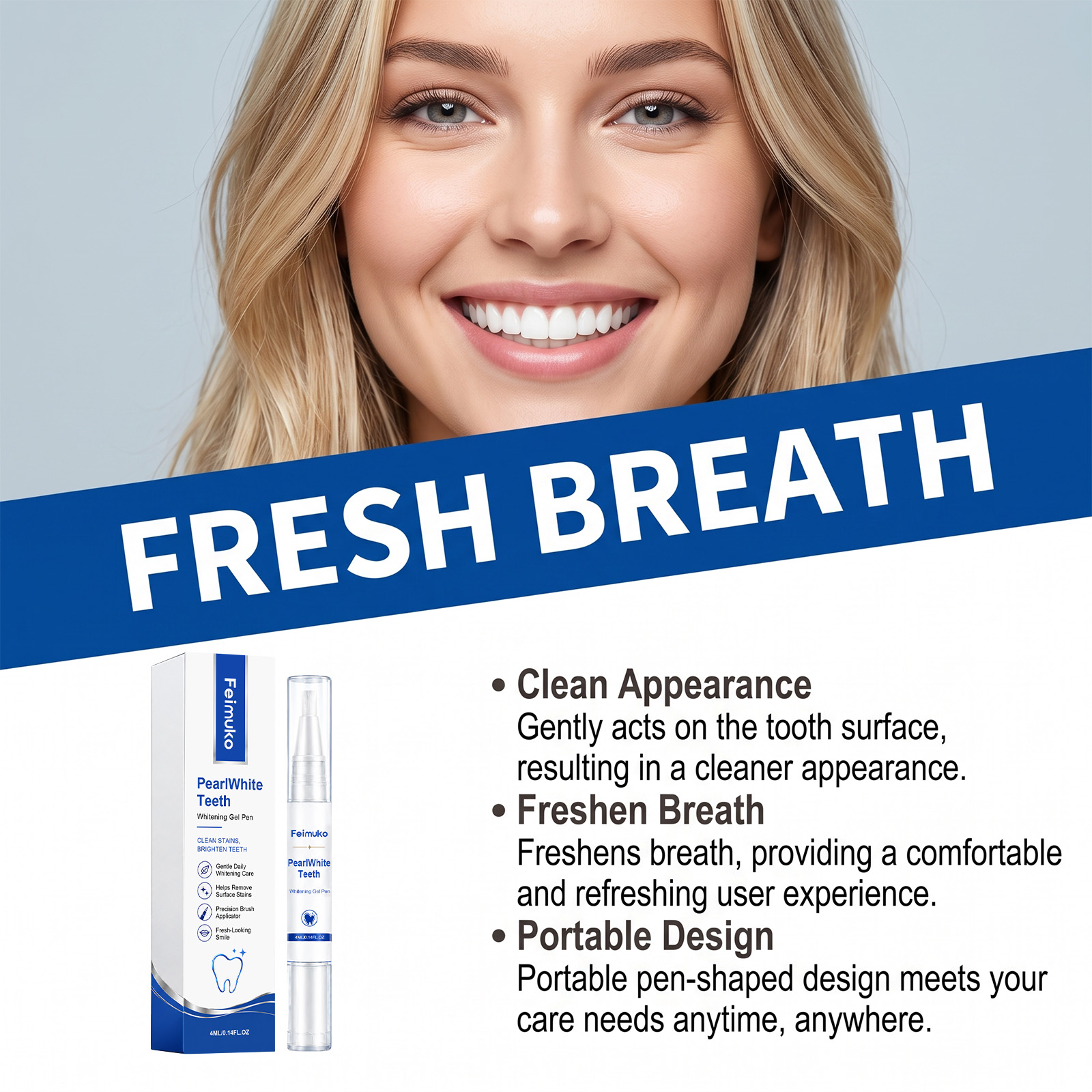 Przenośny żelowy długopis do w – Teeth Whitening Pens recenzja i cena