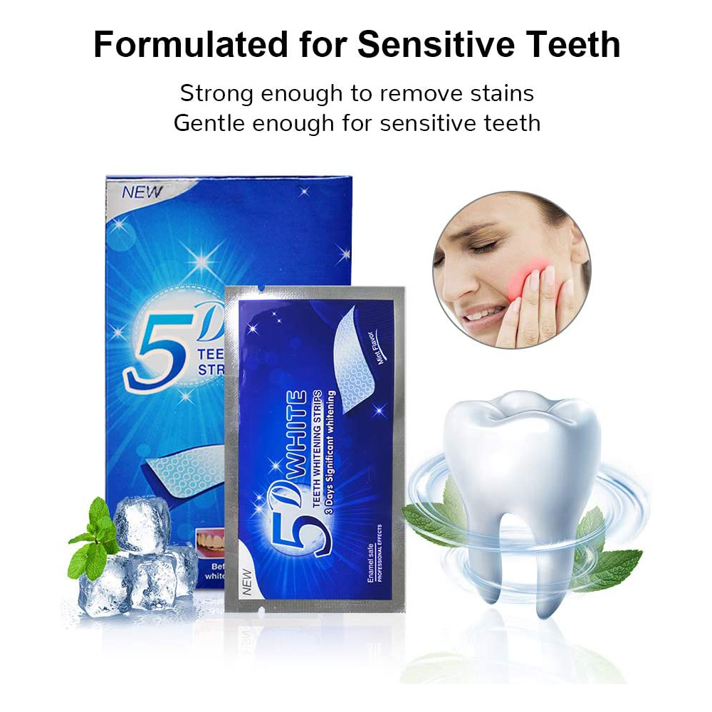 Paski do wybielania zębów 5D,  – Teeth Whitening Session recenzja i cena