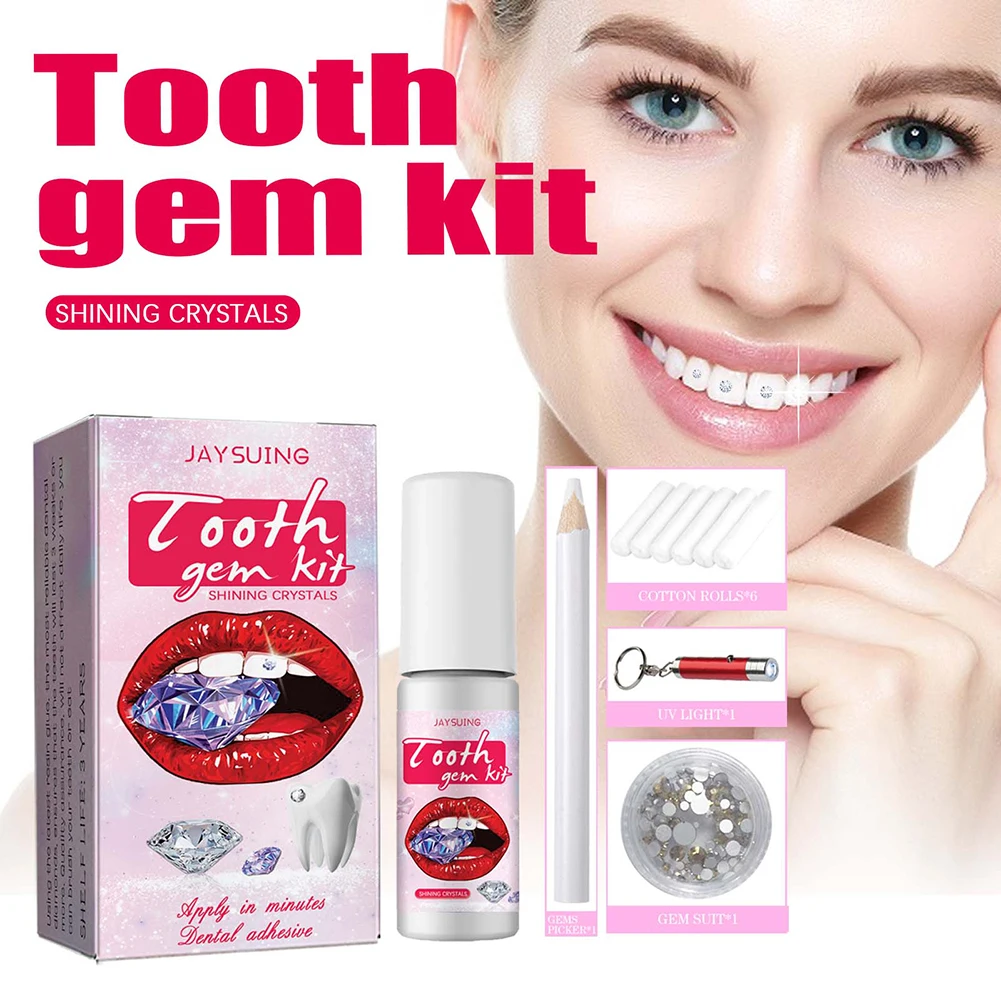 DIY zestaw klejnotów do zębów  – Tooth Gem Kit recenzja i cena