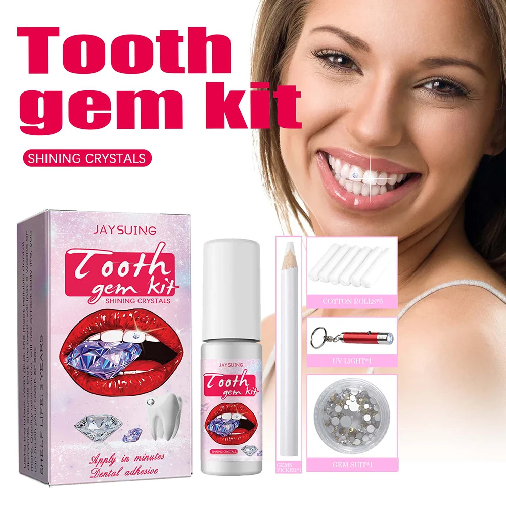 DIY zestaw klejnotów do zębów  – Tooth Gem Kit recenzja i cena